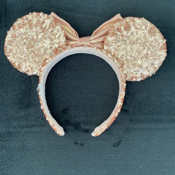 Disney Parks Rose gold Minnie ears - Picture 2 of 2